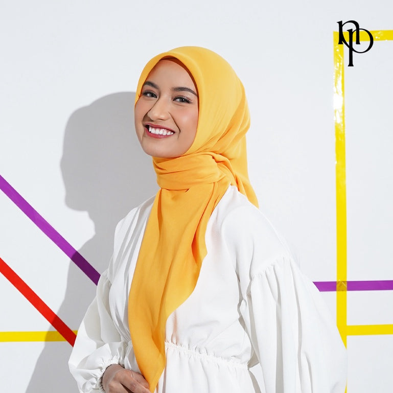 Plain Twill Series - Hijab Segiempat Paris Jepang Premium