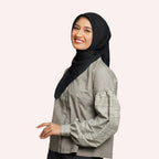 Primrose Voal - Jilbab Voal Segiempat Earth Tone
