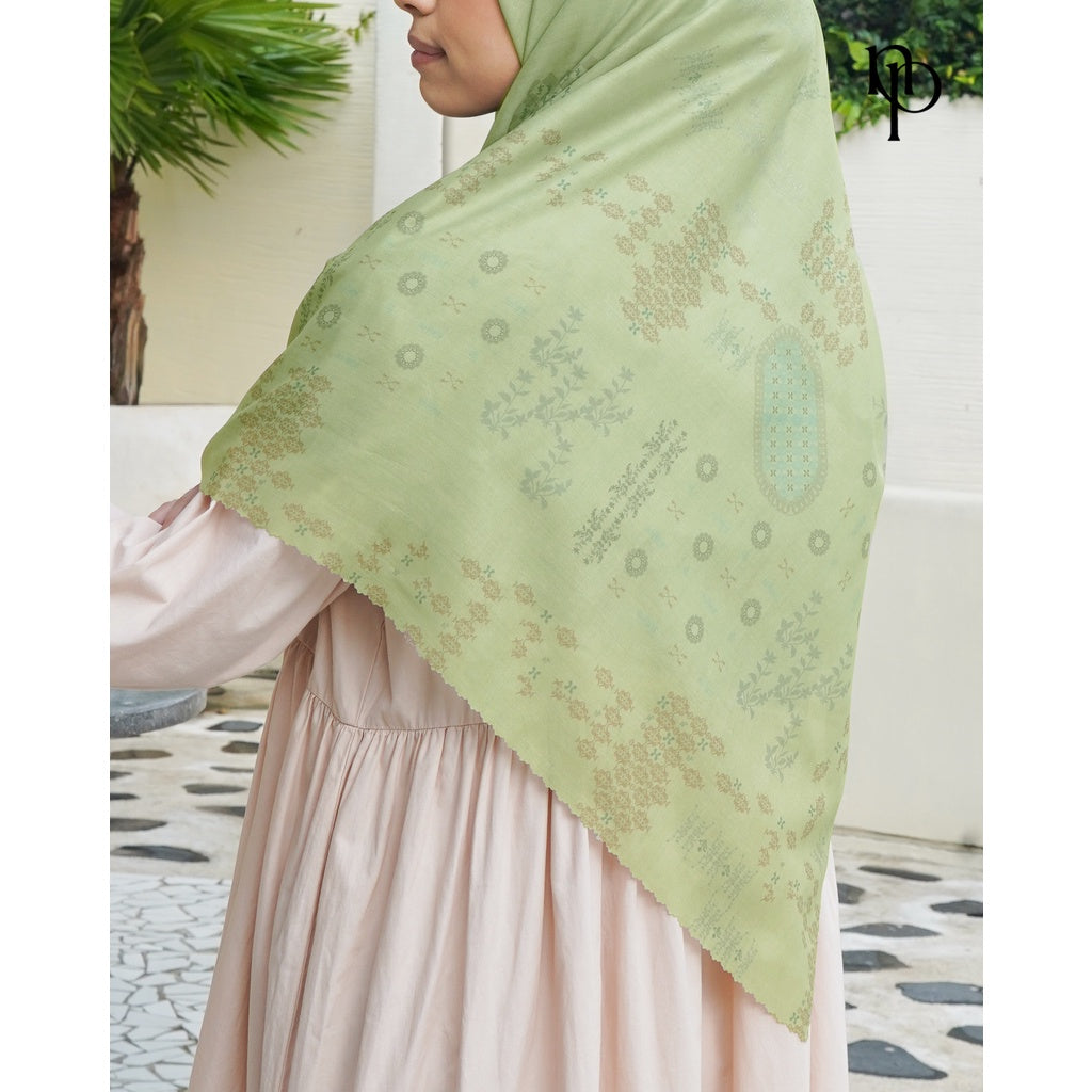Le Jardin Syar’i Scarf - Hijab Segiempat Printing Premium