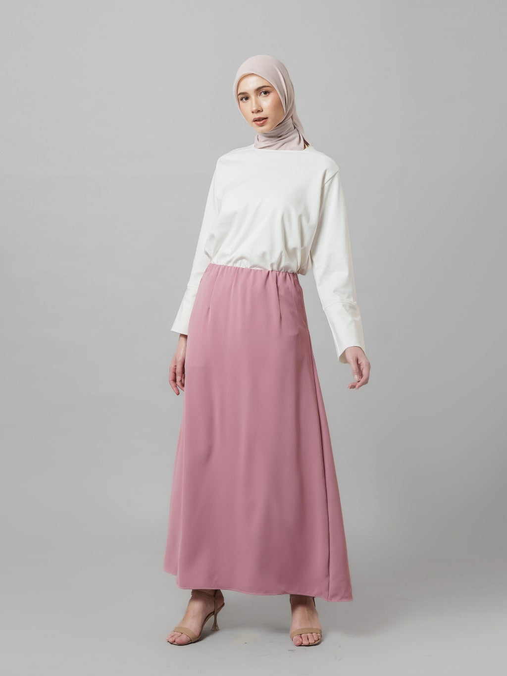 Cala Skirt - Rok Panjang Potongan A-line
