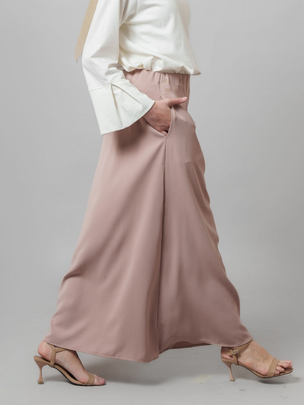 Cala Skirt - Rok Panjang Potongan A-line