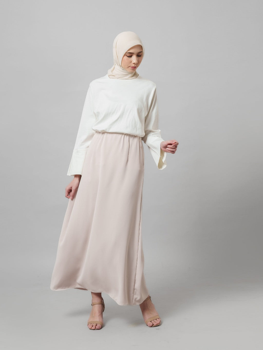 Cala Skirt - Rok Panjang Potongan A-line