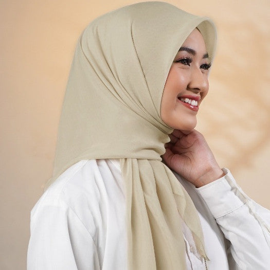 Plain Paris All Series - Hijab Segiempat Paris Jepang Premium