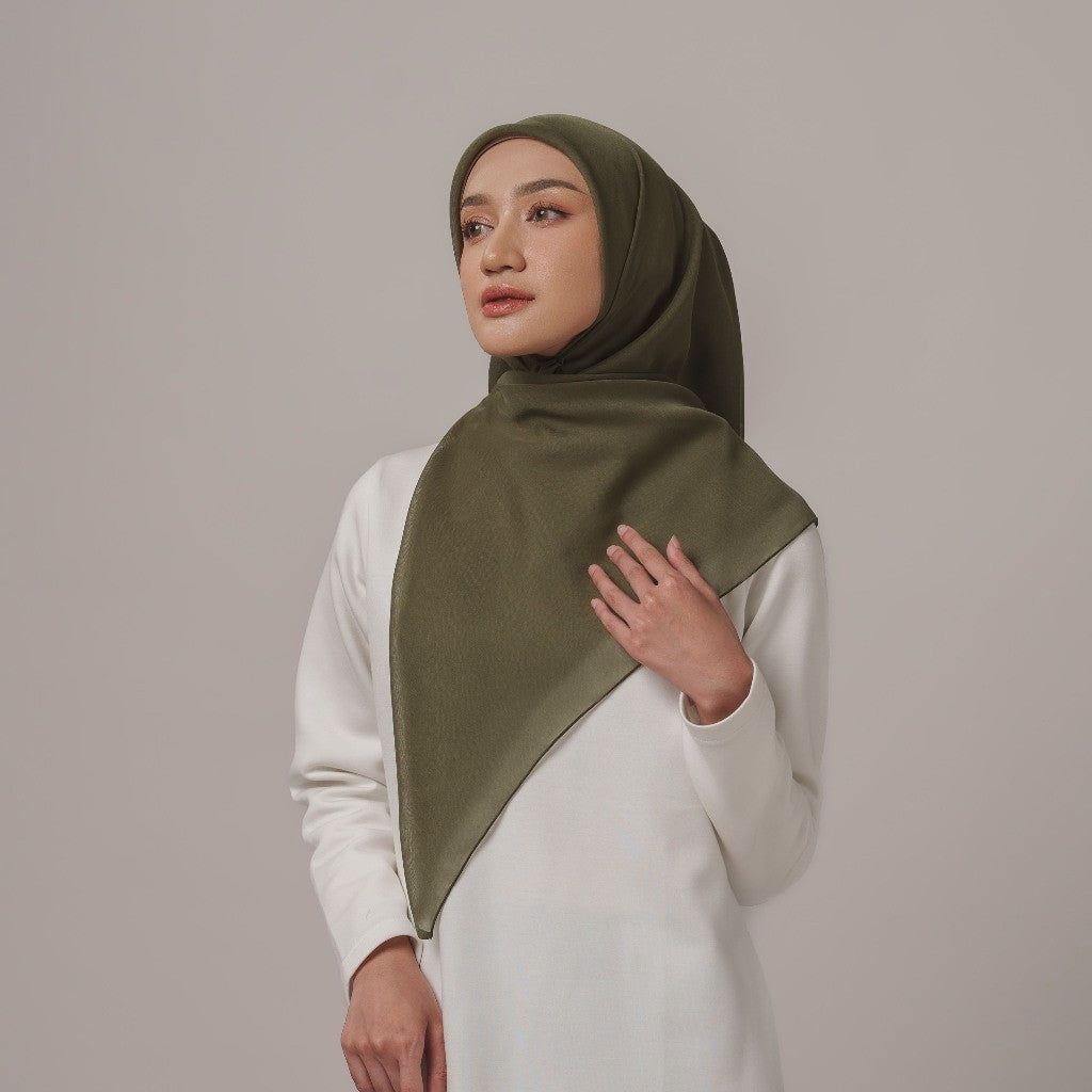 Plain Paris All Series - Hijab Segiempat Paris Jepang Premium