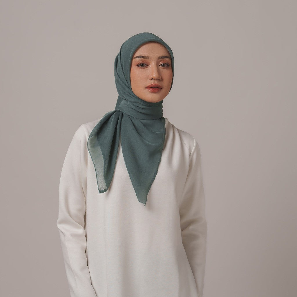 Plain Paris All Series - Hijab Segiempat Paris Jepang Premium