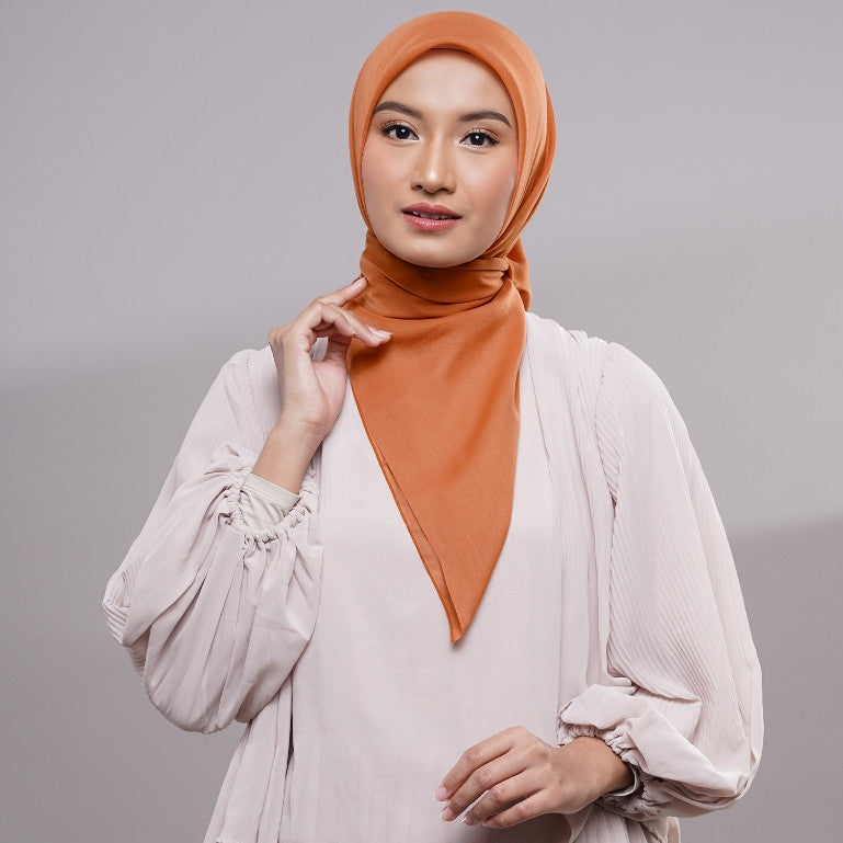 Plain Paris All Series - Hijab Segiempat Paris Jepang Premium