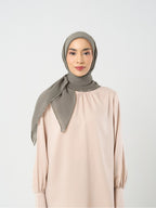 Plain Crystal Line Signature 29 - Hijab Segiempat Bordir Crystal