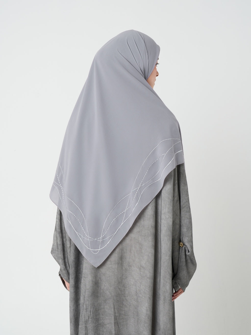 Zahra Embroidery Scarf