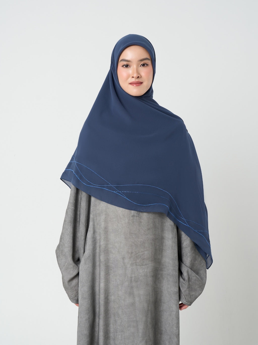 Zahra Embroidery Scarf