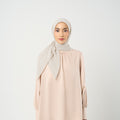 Plain Crystal Line Signature 29 - Hijab Segiempat Bordir Crystal