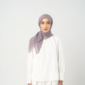 Plain Crystal Line Signature 29 - Hijab Segiempat Bordir Crystal