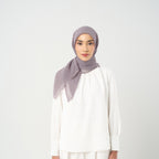Plain Crystal Line Signature 29 - Hijab Segiempat Bordir Crystal