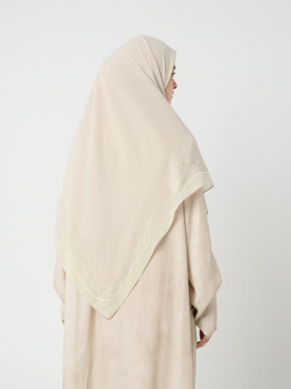 Zahra Embroidery Scarf
