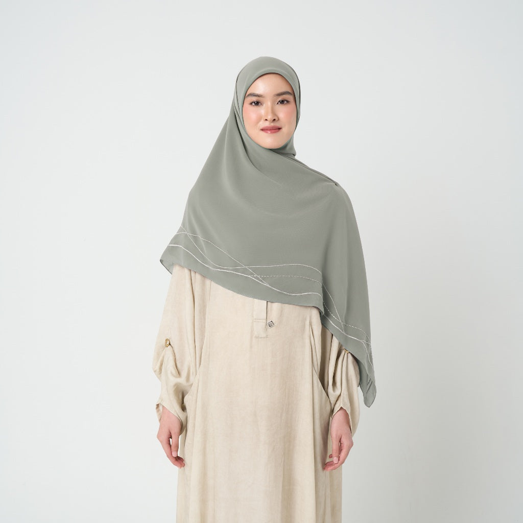 Zahra Embroidery Scarf
