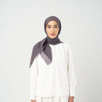 Plain Crystal Line Signature 29 - Hijab Segiempat Bordir Crystal