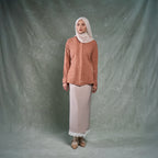 Hanan Top - Kemeja Bordir Bunga