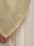Liqo Pashmina - Pashmina Bordir Premium Jatuh