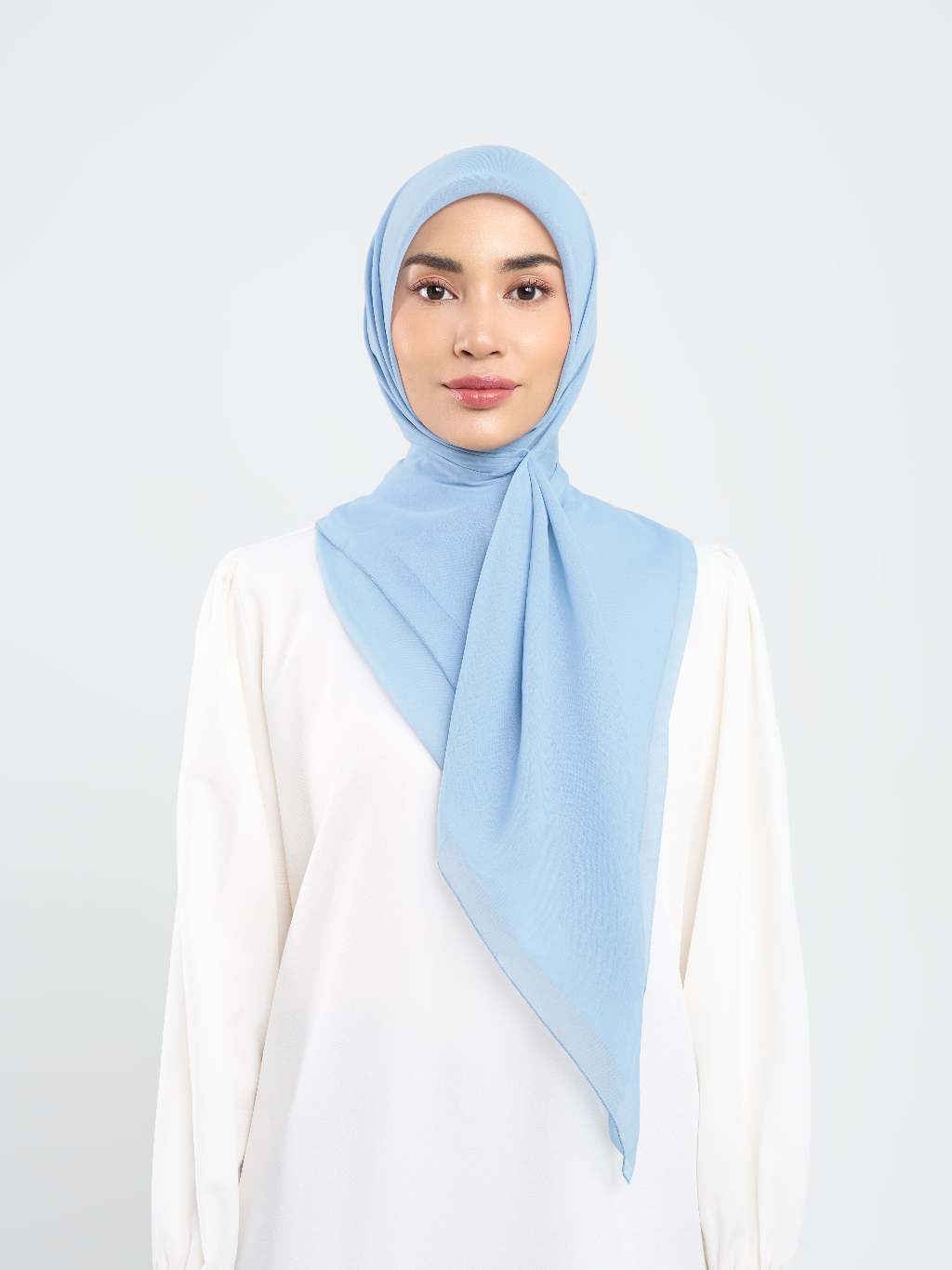 (RESTOCK WARNA) Paris Polos - Jilbab Segiempat Paris Jepang Premium
