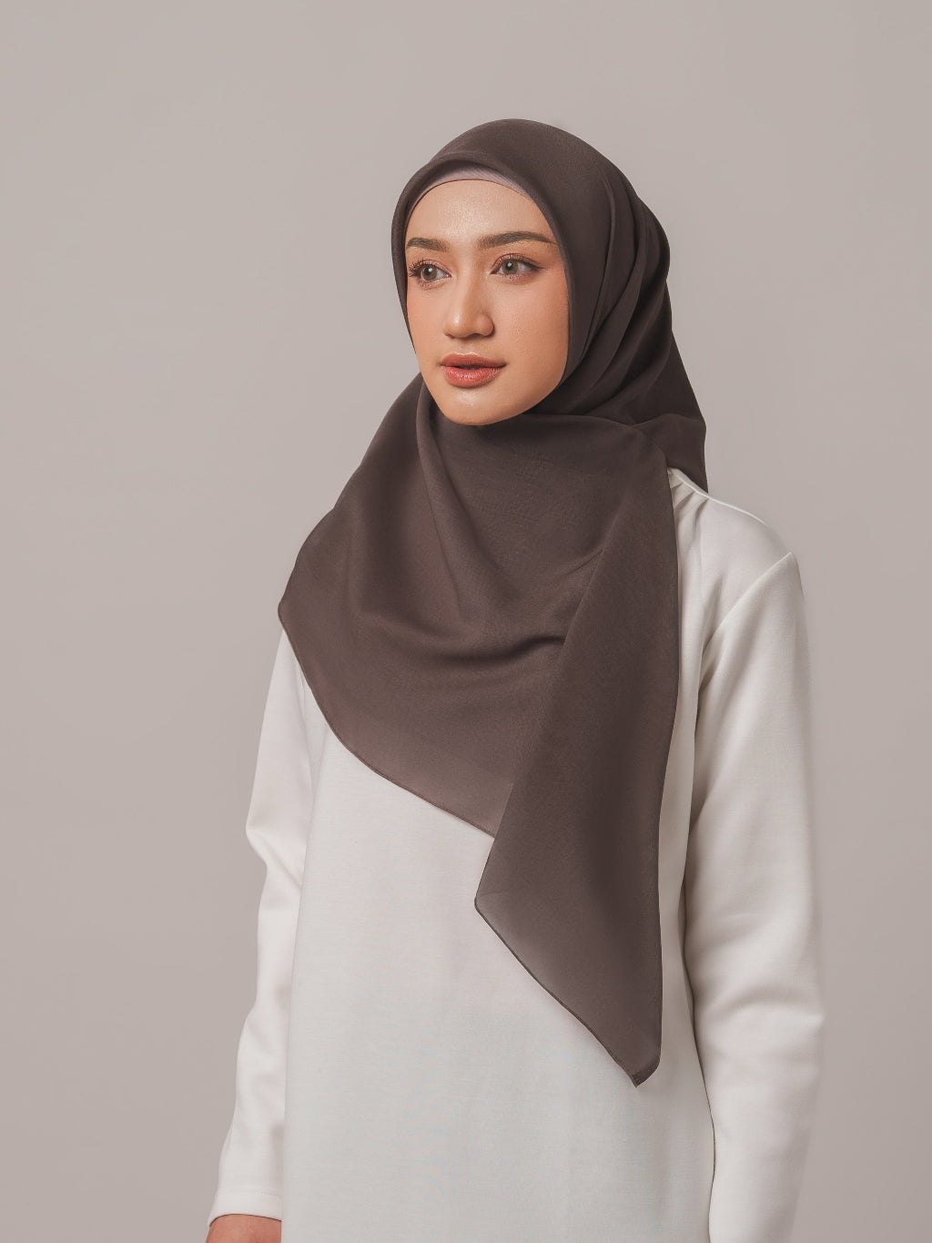 (RESTOCK WARNA) Paris Polos - Jilbab Segiempat Paris Jepang Premium