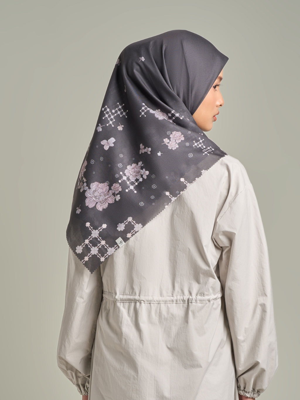 Selaras Scarf - Hijab Printing Bunga Premium