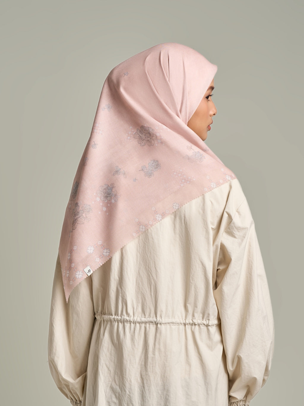 Selaras Scarf - Hijab Printing Bunga Premium