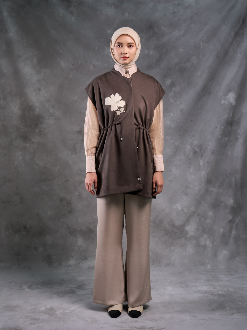 Rompi Maysa - Luaran Suede Premium