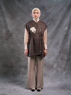 Rompi Maysa - Luaran Suede Premium