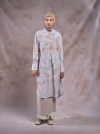 Qamila Tunic - Tunik Motif Bunga