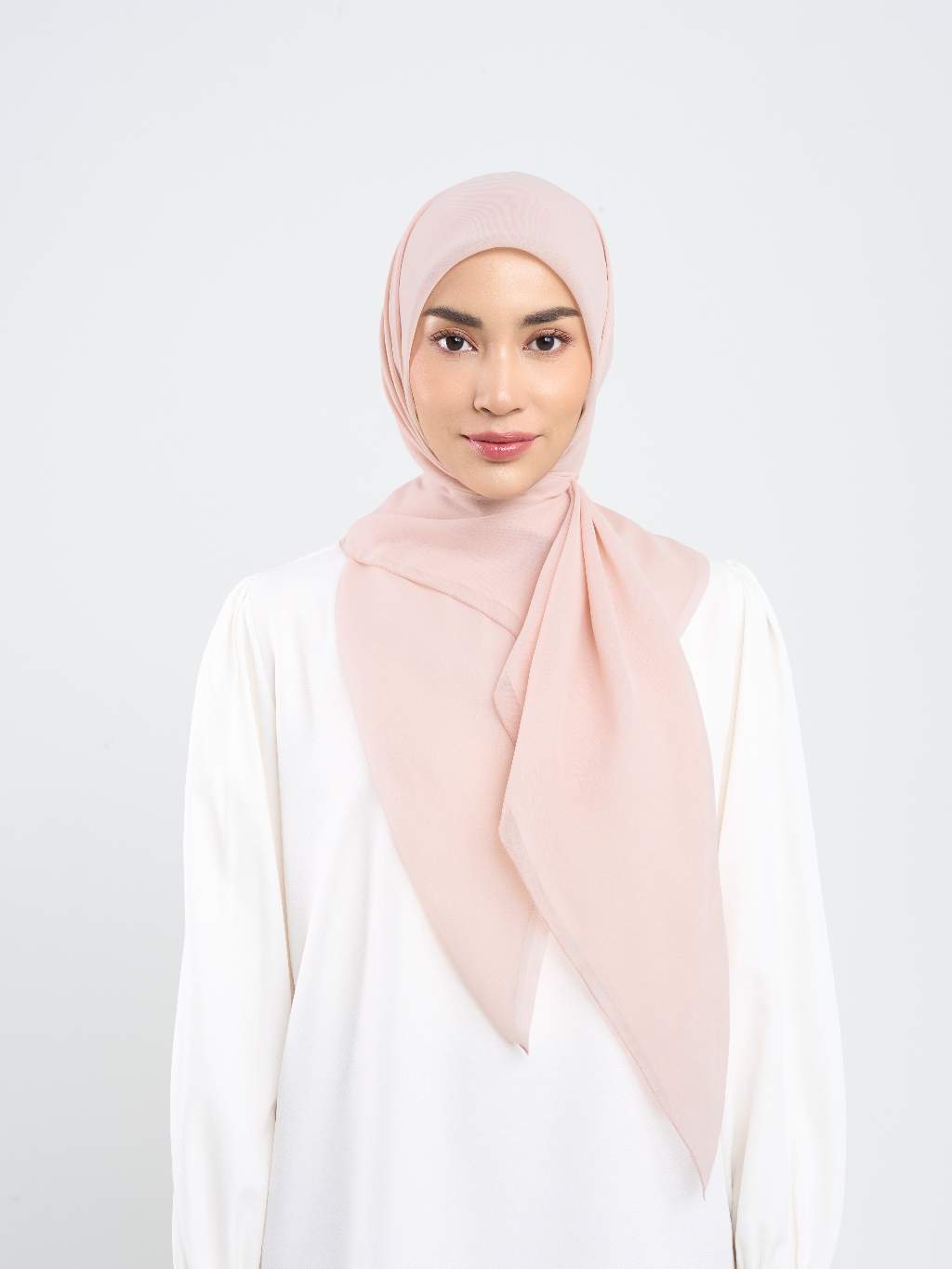 (RESTOCK WARNA) Paris Polos - Jilbab Segiempat Paris Jepang Premium