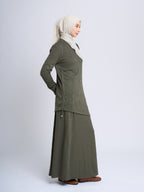 Terra Top - Atasan Pleats Rajut