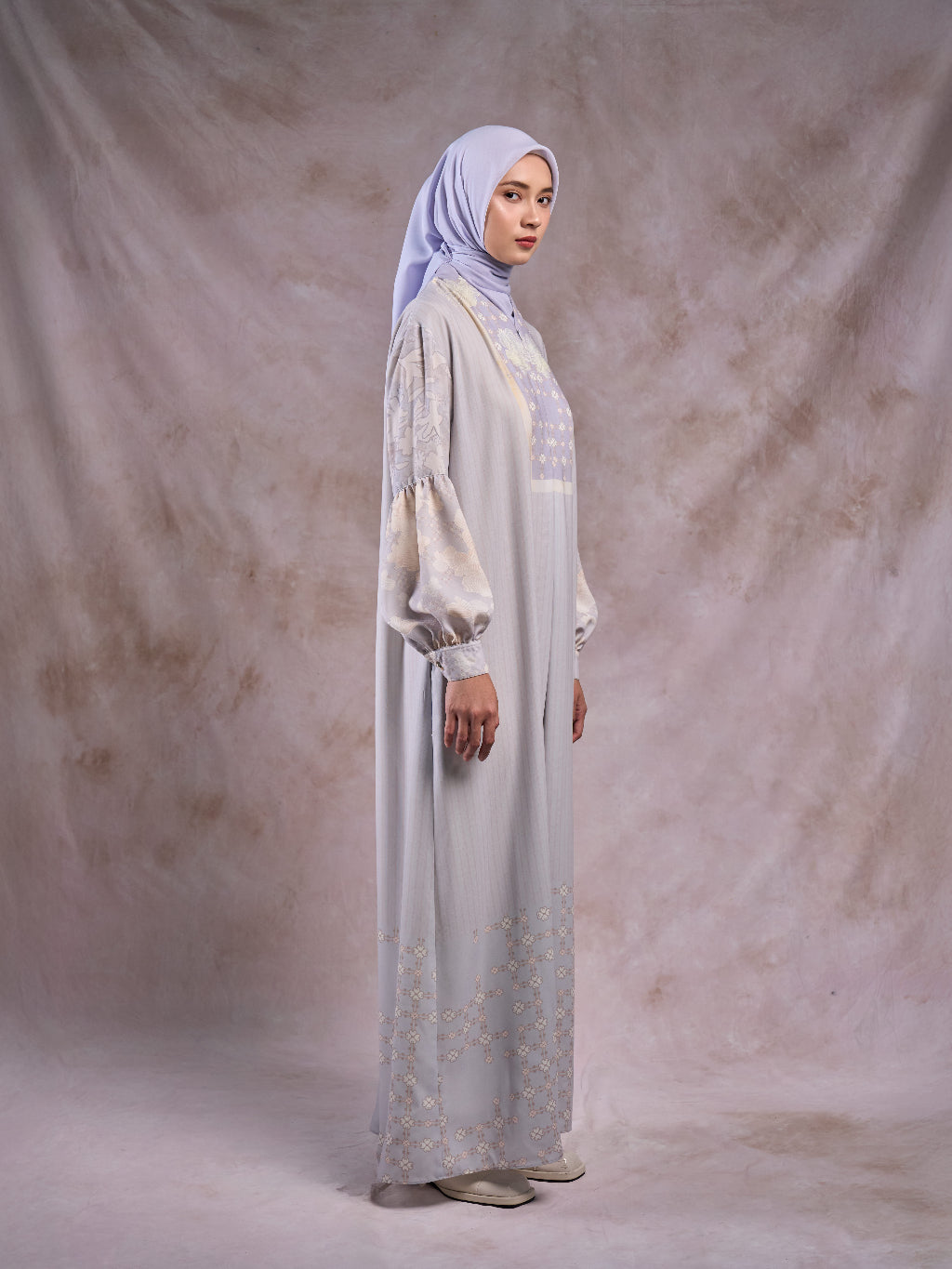 Athira Dress - Gaun Motif Bunga