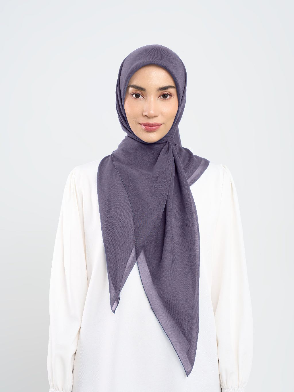 (RESTOCK WARNA) Paris Polos - Jilbab Segiempat Paris Jepang Premium