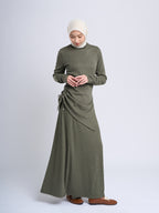 Terra Top - Atasan Pleats Rajut