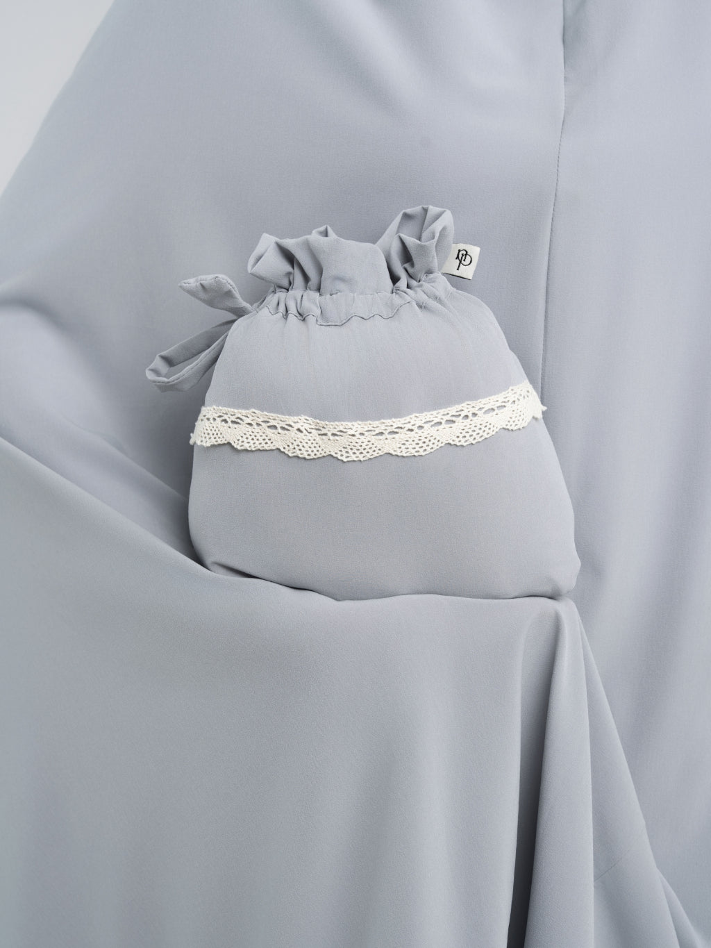 Mukena Travel Premium Samara Lace 1 Tone