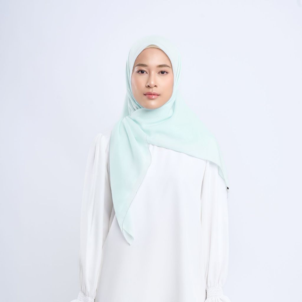 Plain Paris All Series - Hijab Segiempat Paris Jepang Premium