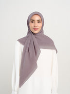 Runi Embroidery - Hijab Segi Empat Bordir Bunga Kristal