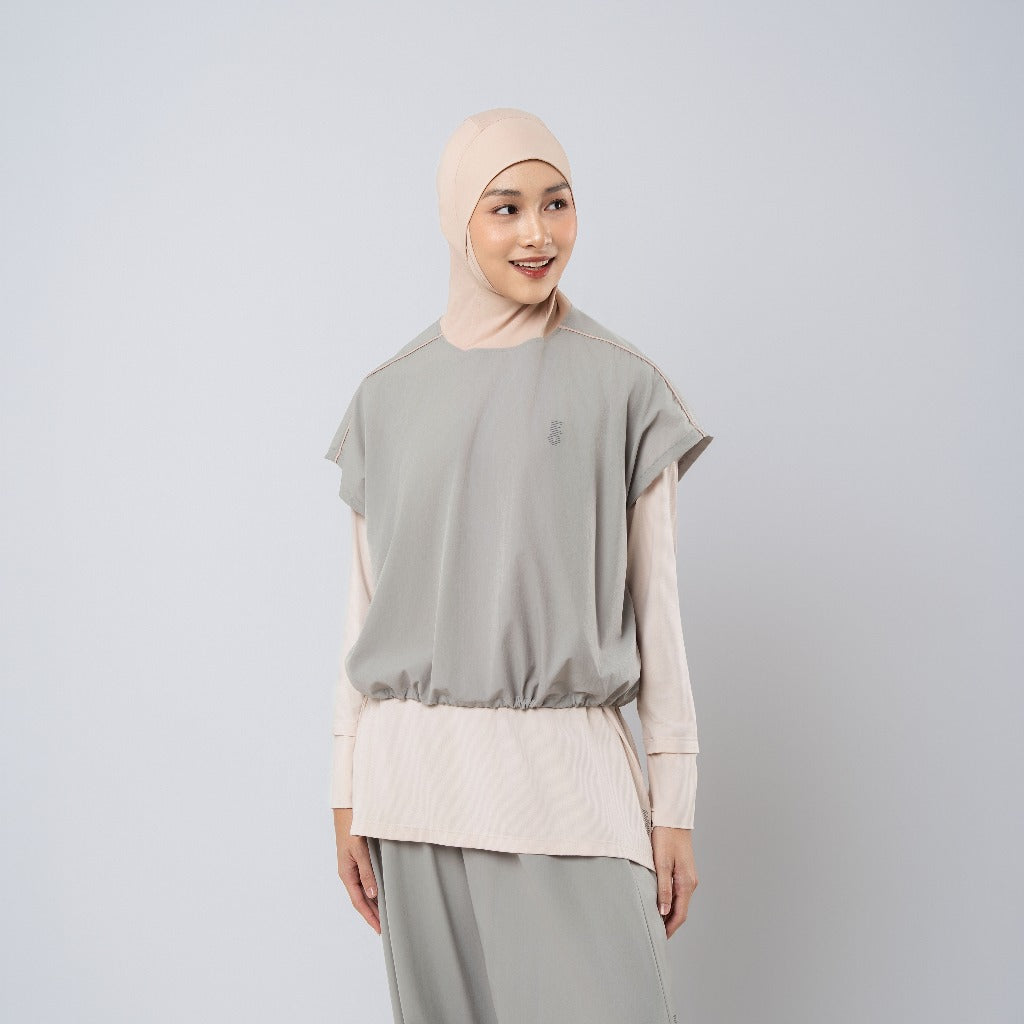 EasyOn Eila Hijab Vest - Hijab Rompi Olahraga Anti UV