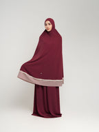 Samara Lace Mukena Travel Premium 2 Tone
