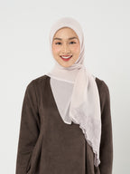 Napocut Hijab - Liyana Embroidery - Hijab Segiempat Paris Jepang Bordir Bunga Kristal Premium