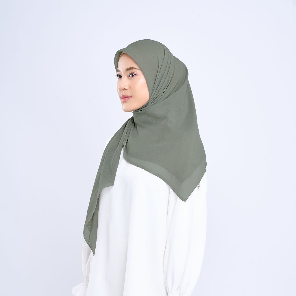 Plain Paris All Series - Hijab Segiempat Paris Jepang Premium