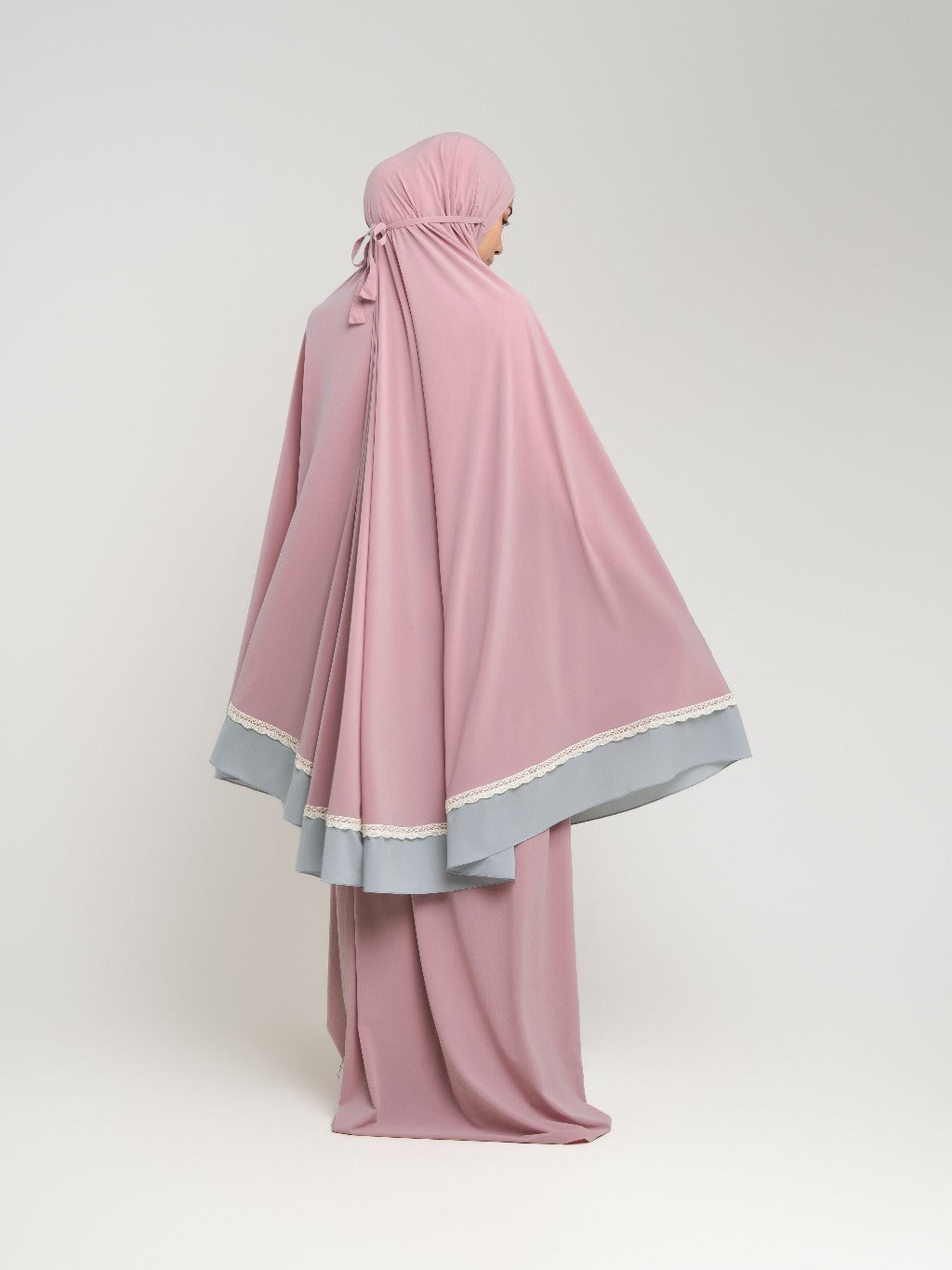 Samara Lace Mukena Travel Premium 2 Tone