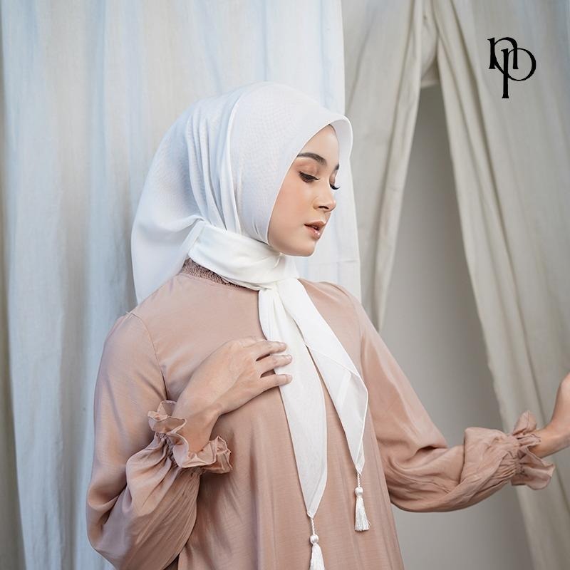 Restock Colors Plain Tassel - Hijab Segiempat Paris Jepang Premium Ronce 115 x 115 cm