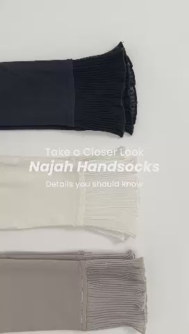 Najah Handsock - Manset Plisket Cocok untuk Haji dan Umroh