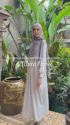 Athira Dress - Gaun Motif Bunga