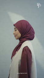 Plain Twill Warna Baru - Hijab Segiempat Paris Japan Premium