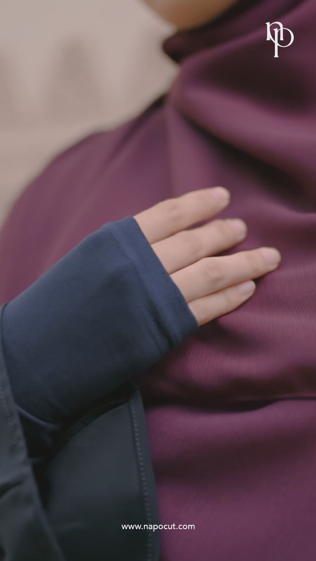 Inshirah Syar'i - Hijab Syar'i Segiempat Polos Premium