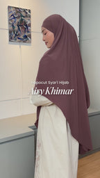 Airy Khimar - Hijab Instan Panjang Premium