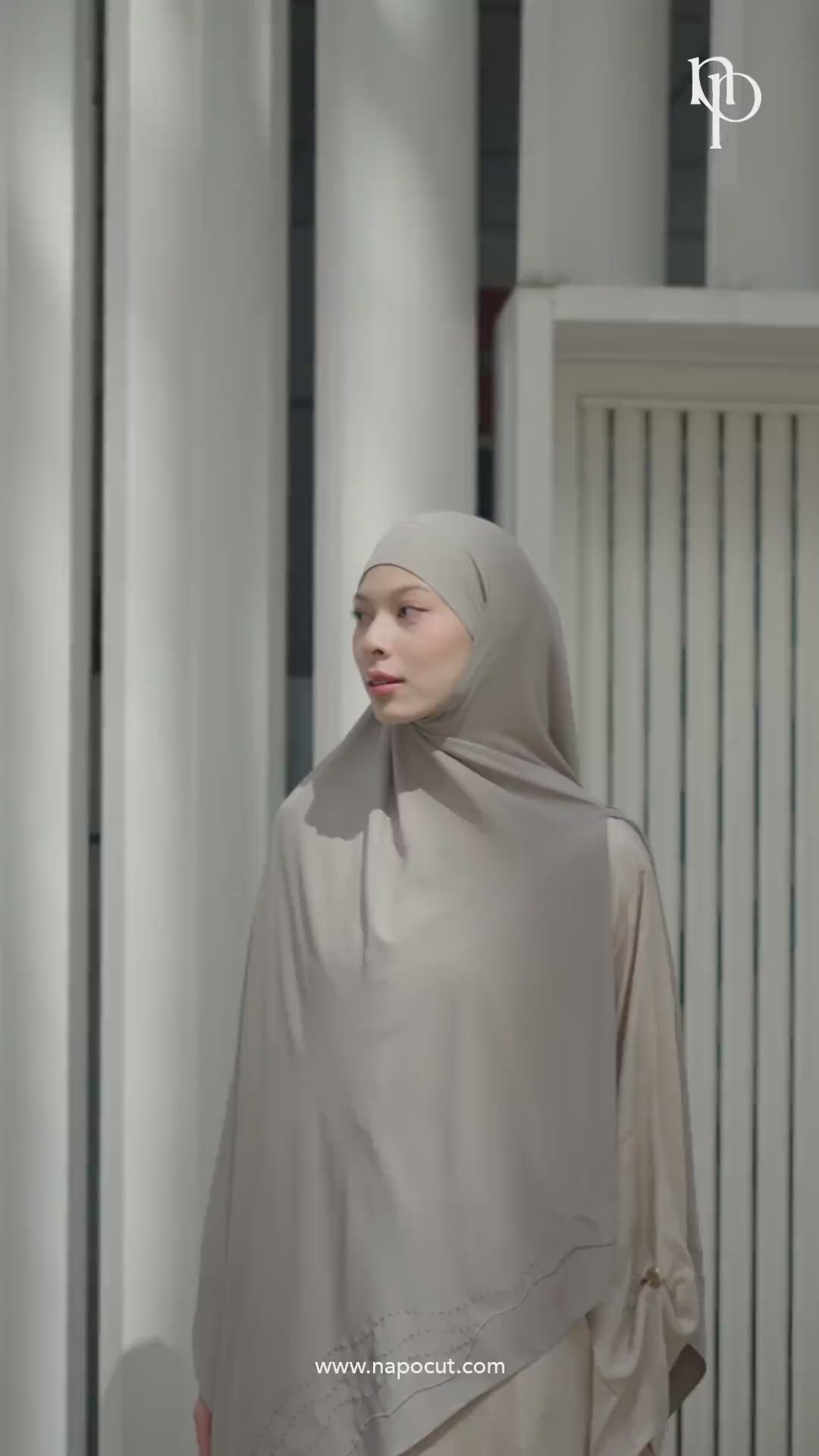 Zahra Pashmina Bandana - Pashban Syar'i Anti UV