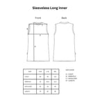 Sleeveless Long Inner - Manset Tencel Tanpa Lengan Premium