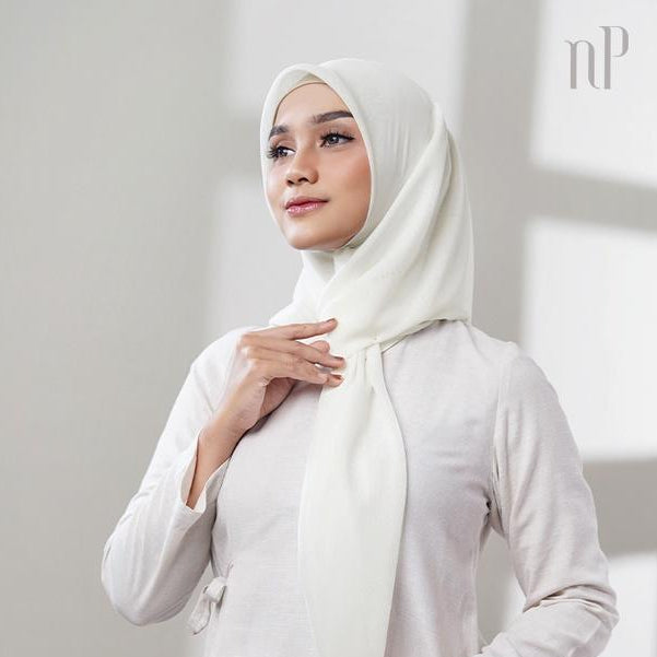 Restock Warna Polos Tassel - Jilbab Segiempat Paris Jepang Premium Ronce 115 x 115 cm